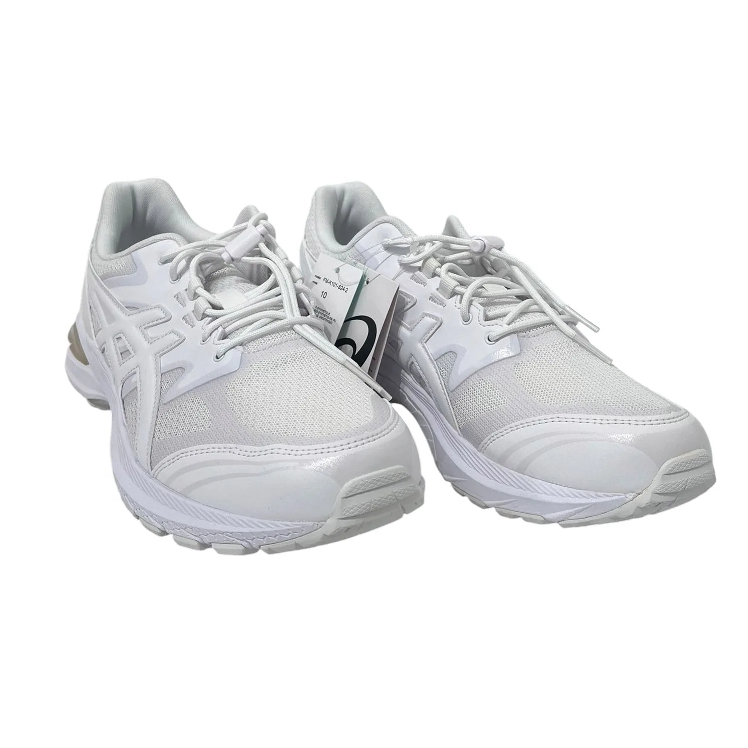 ASICS/COMME des GARCONS SHIRT/Scarpe basse/US 10/Cotone/Bianco/Tutto bianco NWT NET