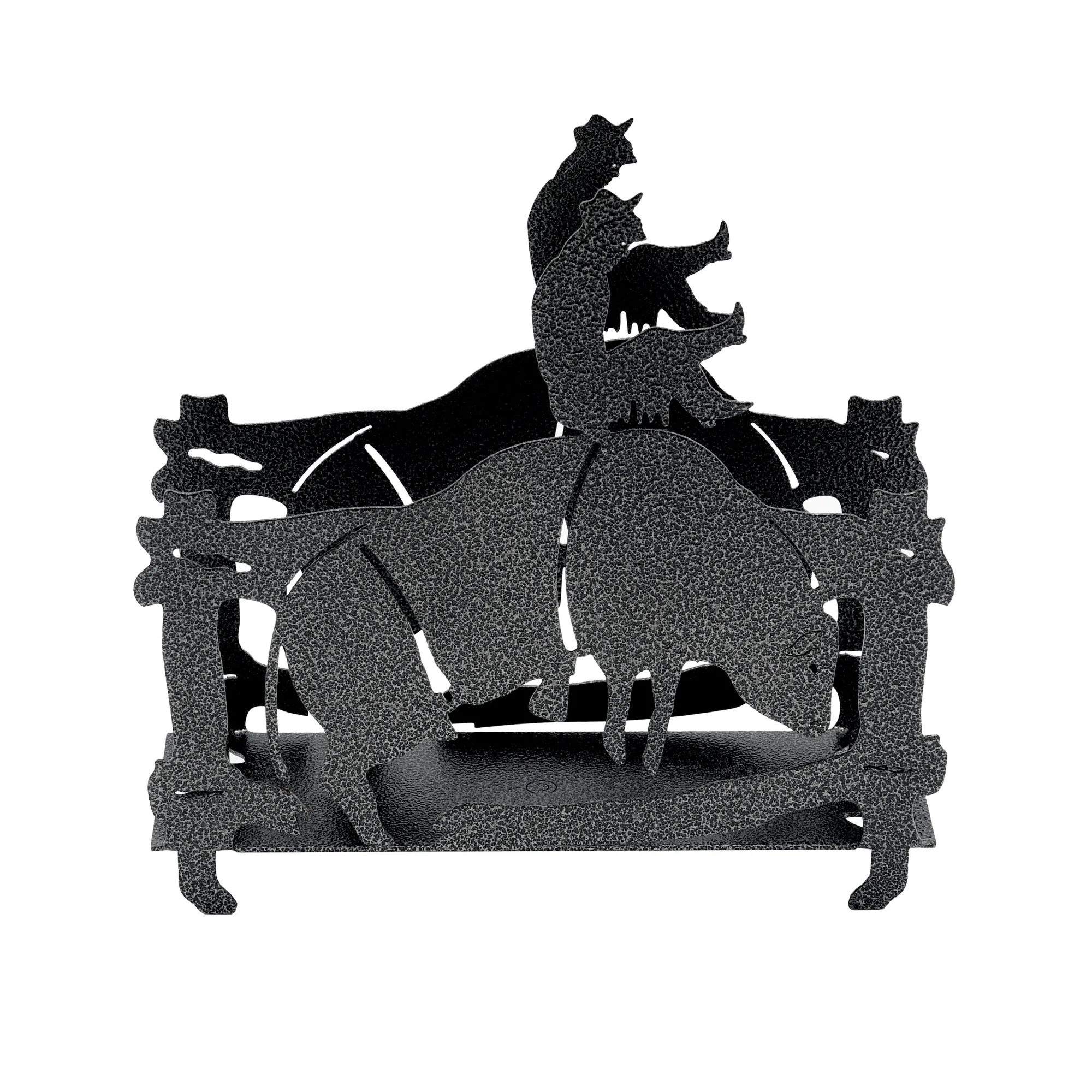 How to Set a Western Table with Bull Rider and Bronc Rider Napkin Holders
