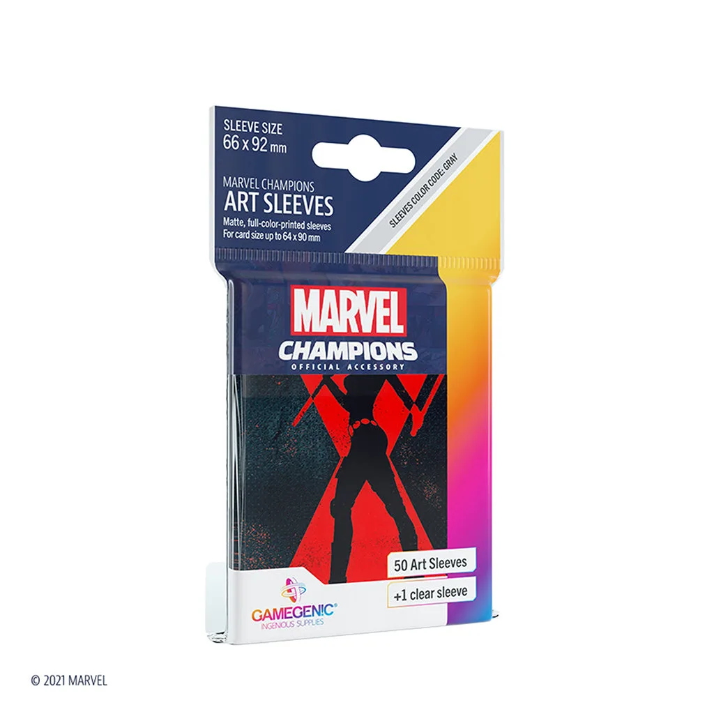 Marvel Champions 슬리브: Black Widow