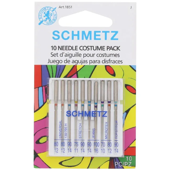 Schmetz 10 Needle Costume and Cosplay Pack