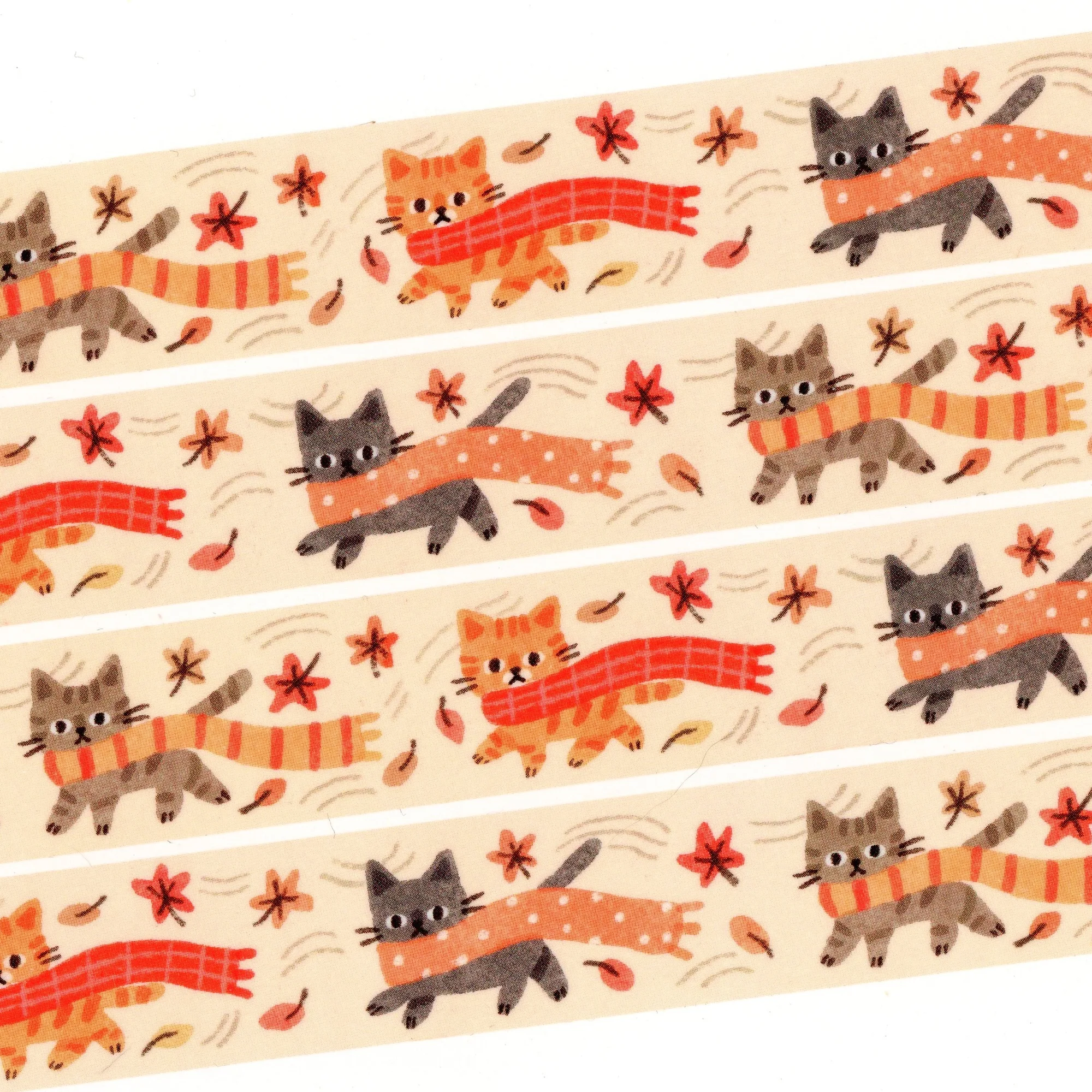 Tutorial nastro washi autunnale: decorare lo scrapbook senza strappare