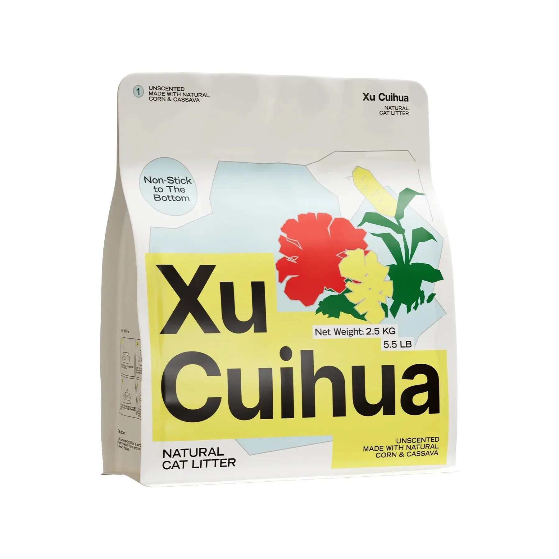 Xu Cuihua Original Cassava Cat Litter (Unscented)