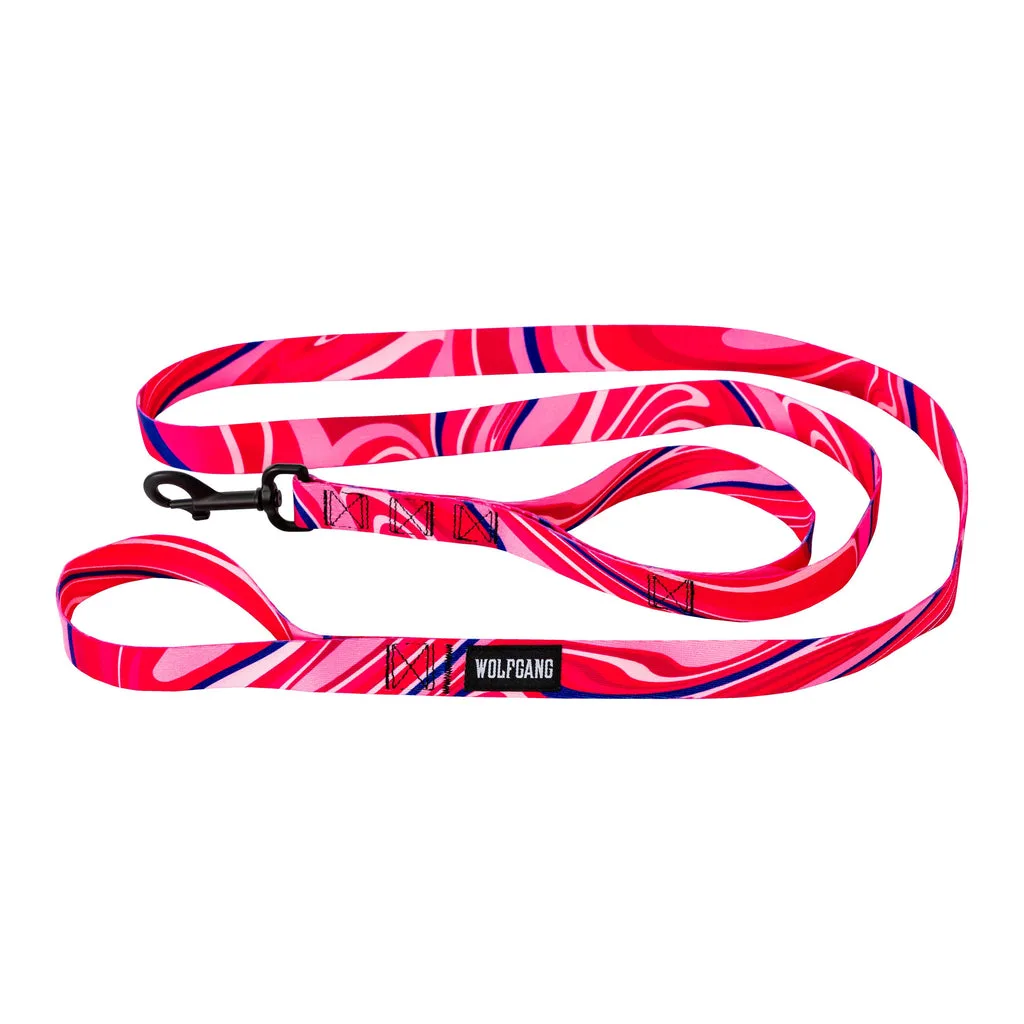 MarbleSwirl Dual Handle React Dog Leash