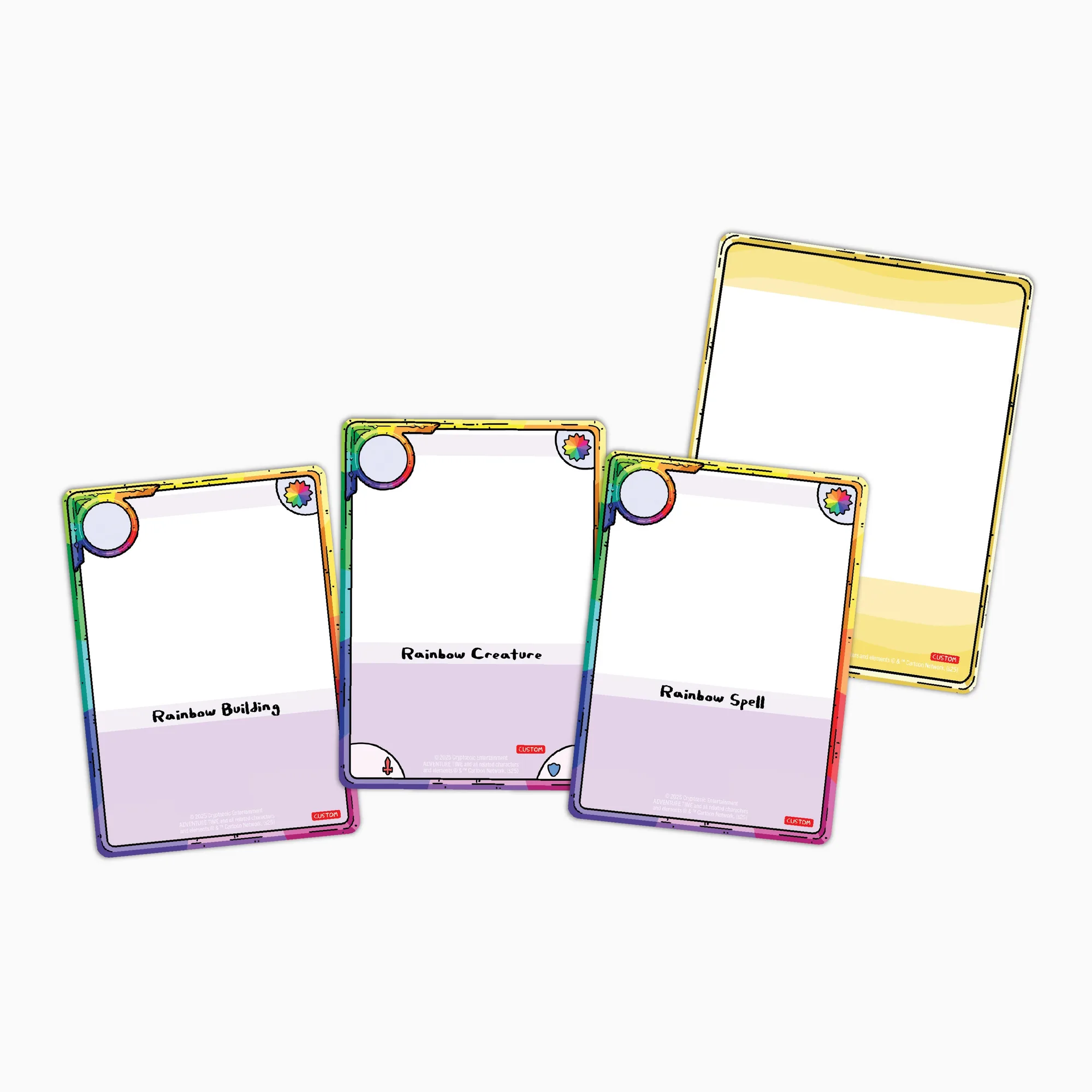 Carte vuote Adventure Time Card Wars: usi creativi