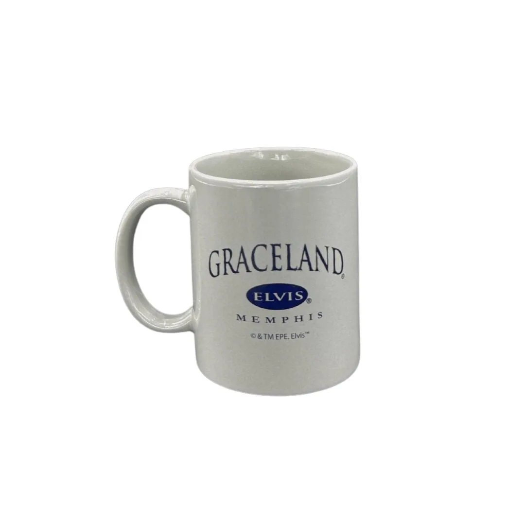 Taza de café gris de Graceland (marca registrada)