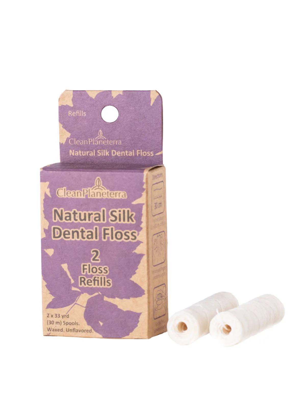 Paket Isi Ulang Benang Sutra Alami - Brush with Bamboo