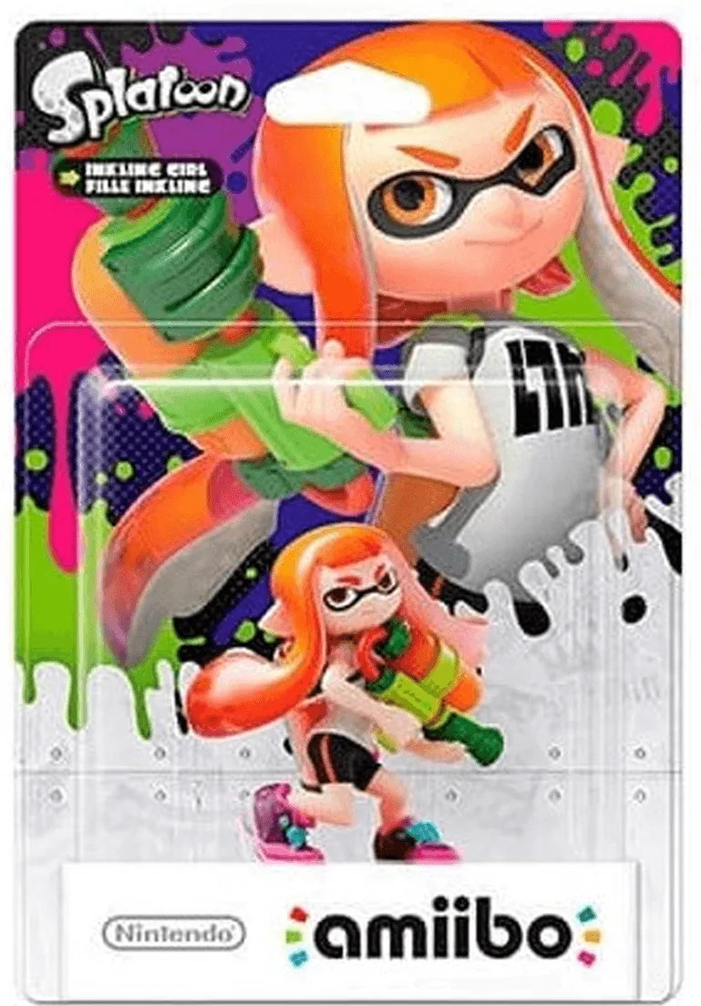Figura Inkling Girl amiibo (Colección Splatoon)