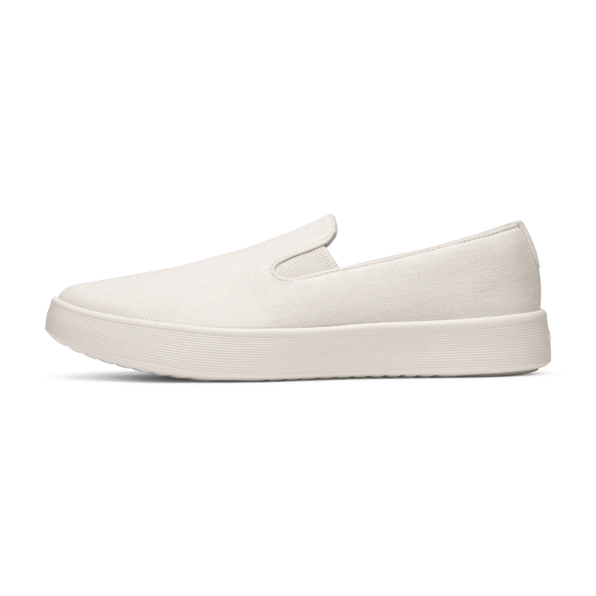Women's Canvas Cruiser Slip On - Warm White (Natural White Sole)