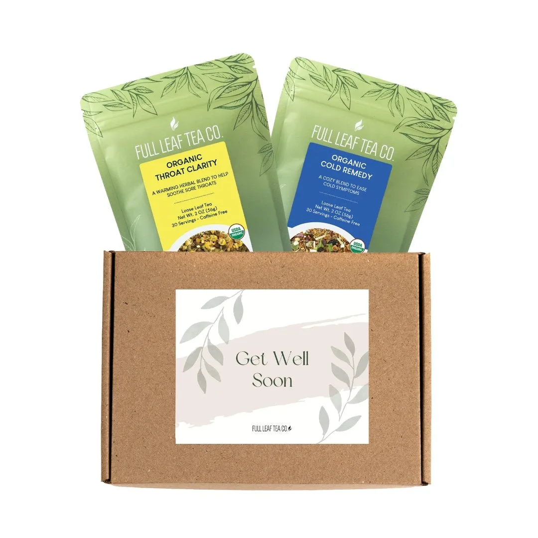Get Well Soon Tea Gift Pack: What's Inside and Who It Helps