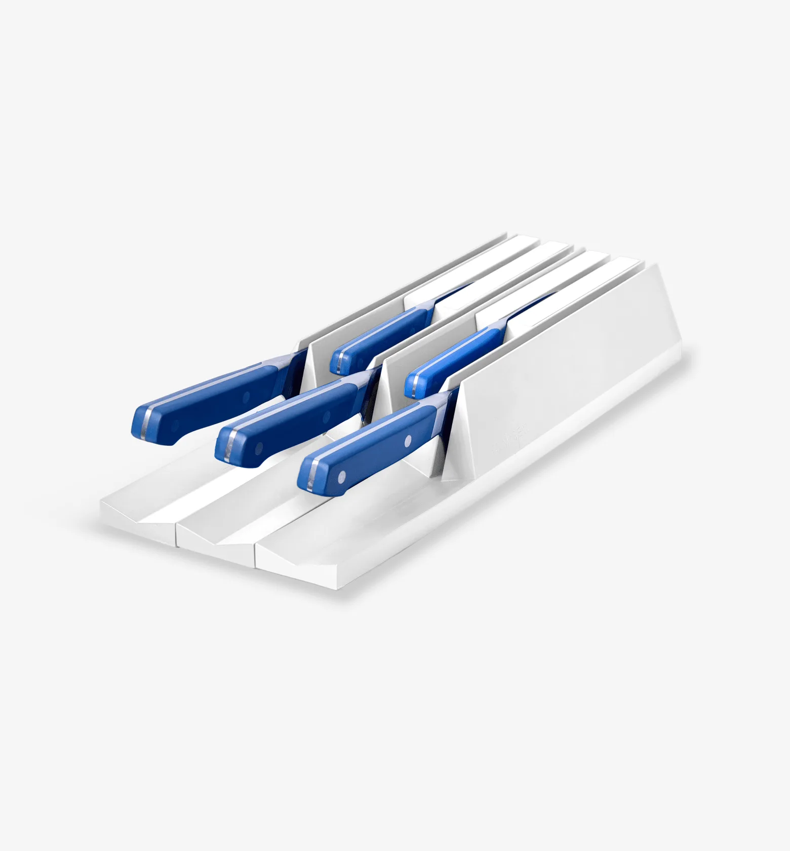 Organize a 5-Piece Knife Set in a Modular Storage System