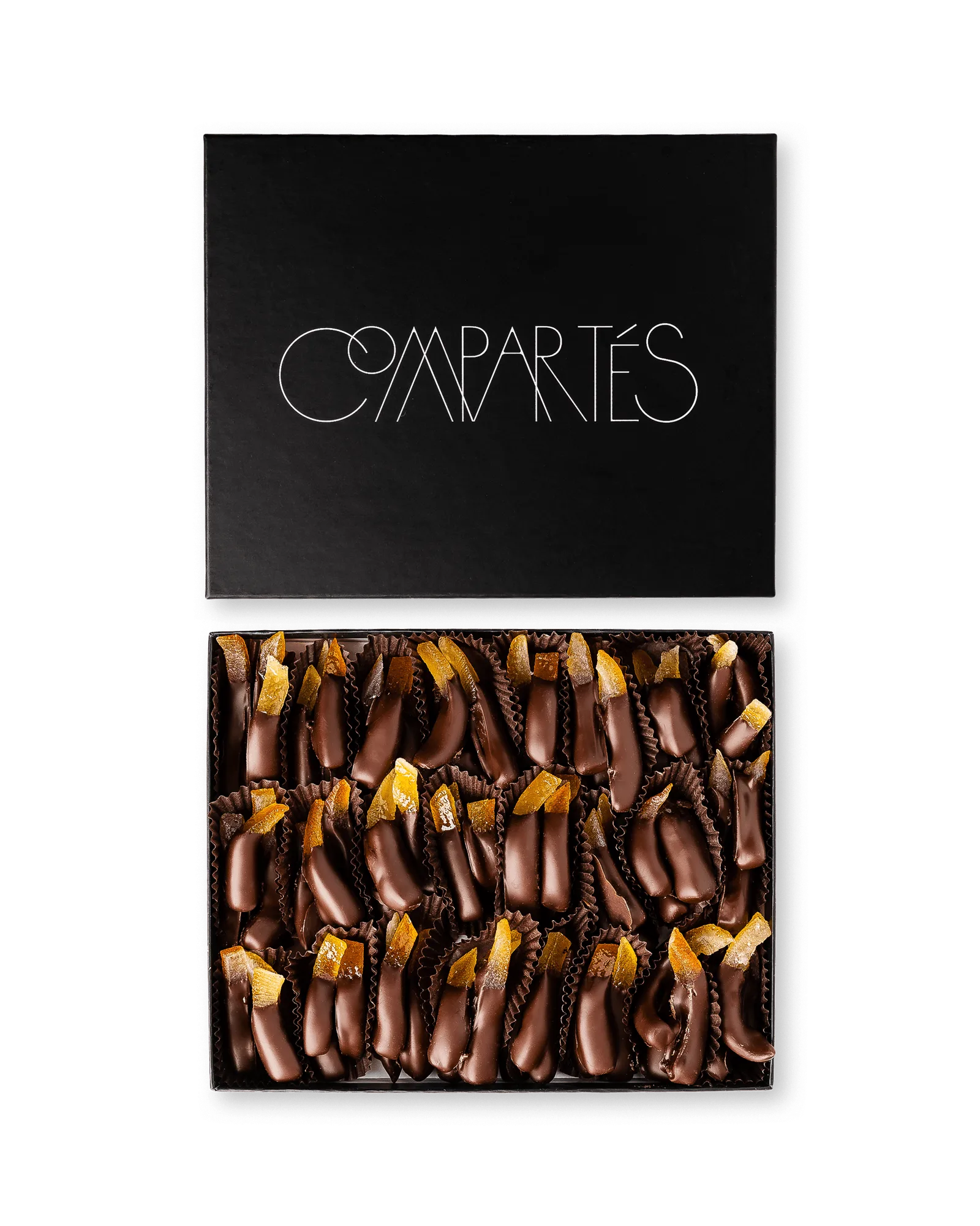 Chocolate Dipped Orange Peels Gift Box
