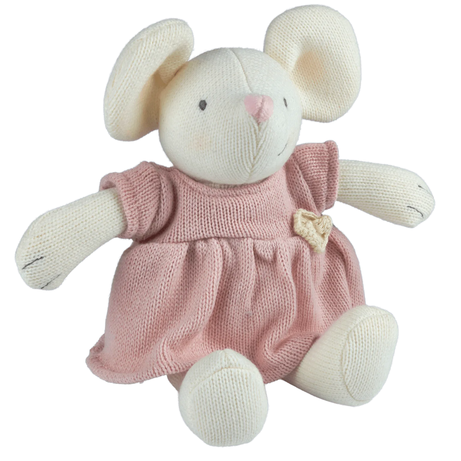 Meiya the Mouse Knitted Plush