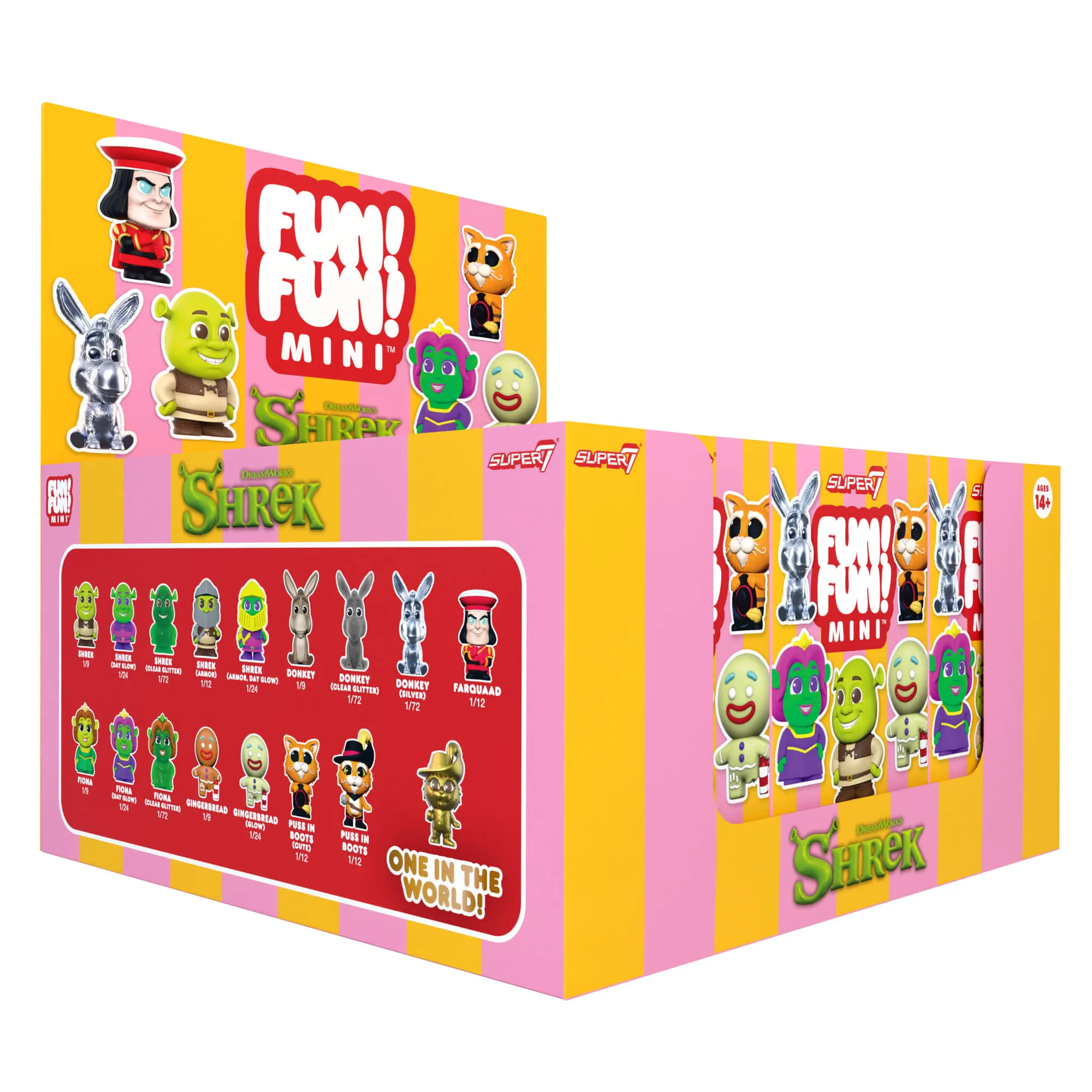 Shrek FUN! FUN! MINI Wave 01 - Blind Box Plana