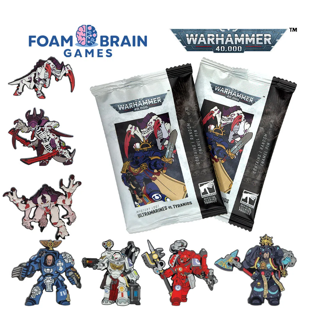 Warhammer 40k Gift Set: Inside the Ultramarines vs. Tyranids Mystery Loot