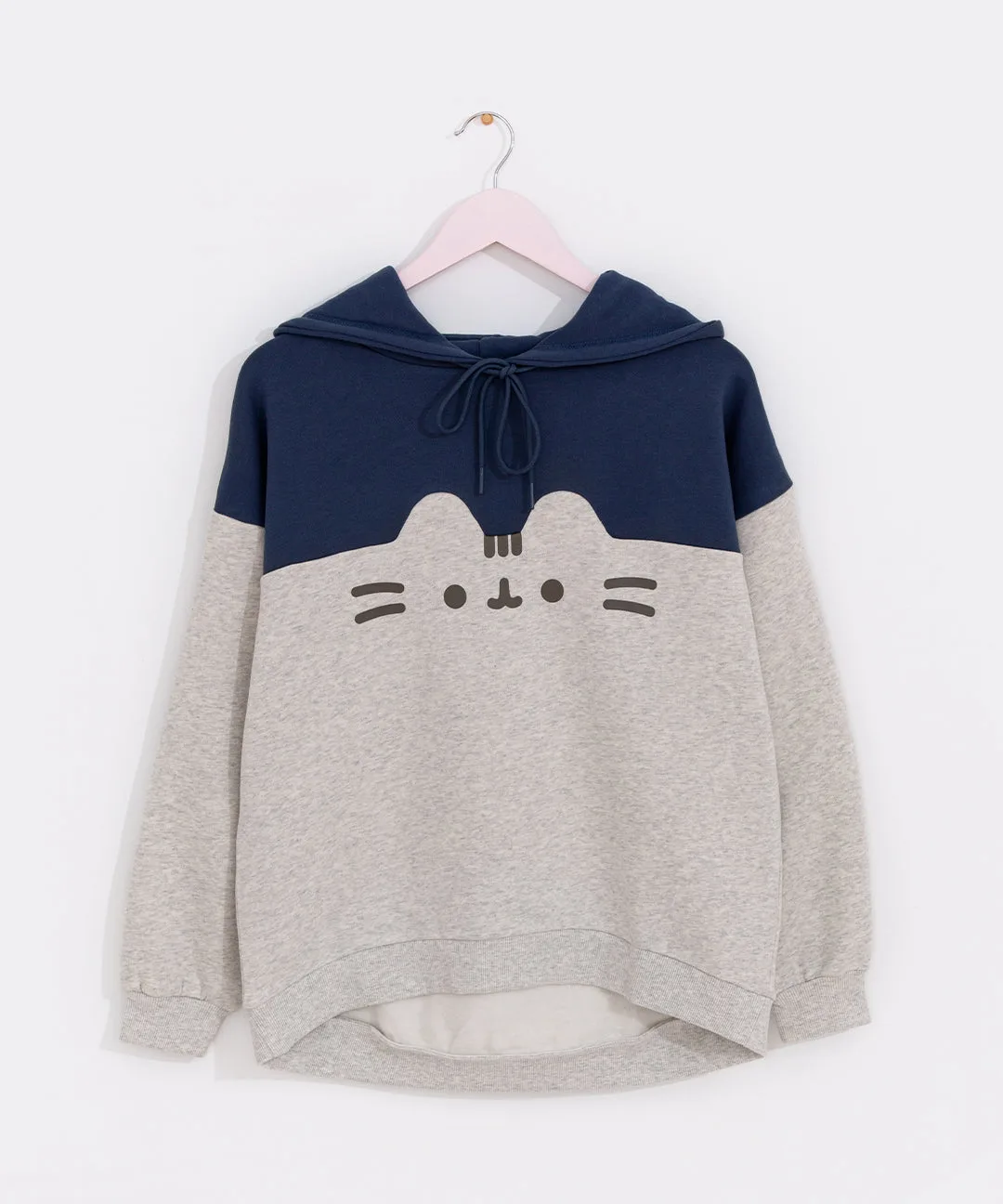 Sweat à capuche Pusheen Navy Relaxed-Fit Character