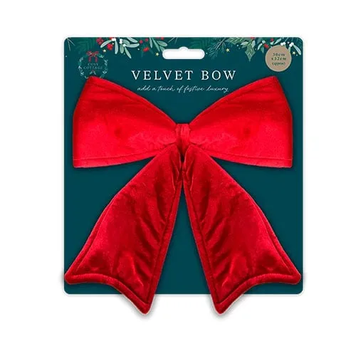 How to Hang a Christmas Bow on a Wreath or Wall
