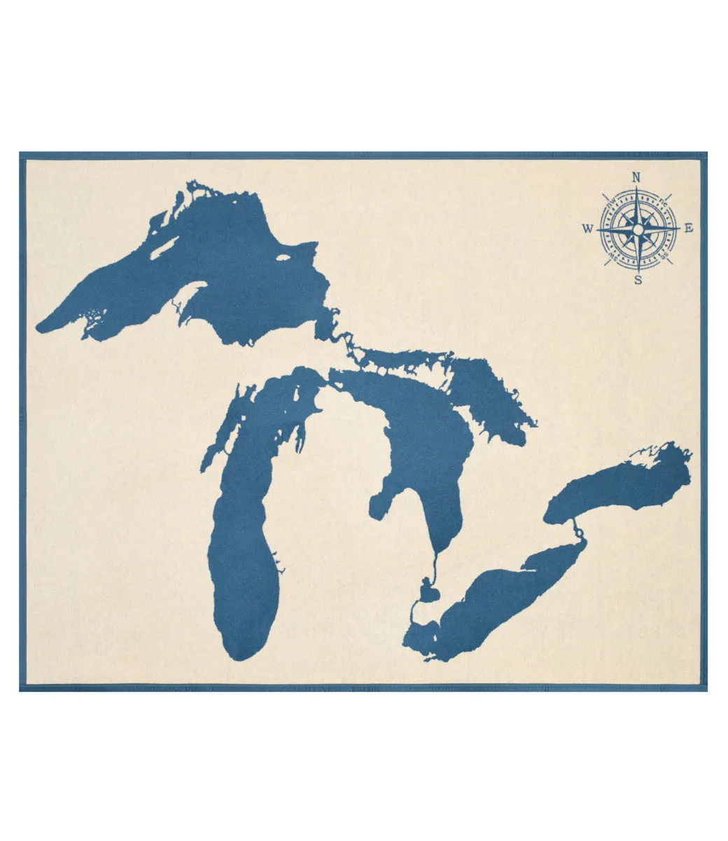 Great Lakes Map Blanket Review: A Cozy Tribute to the Region