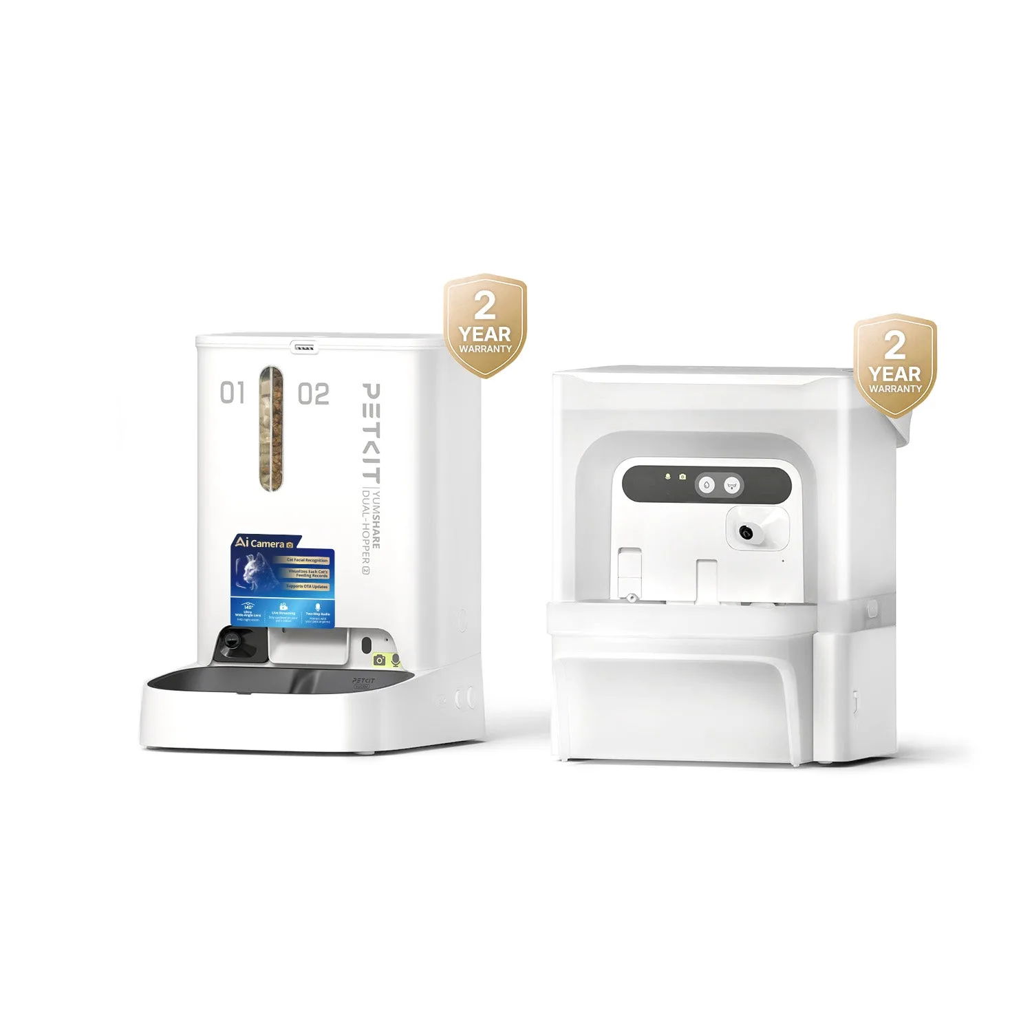 Two-Cat Feeding Without the Chaos: YumShare Dual-Hopper Tips