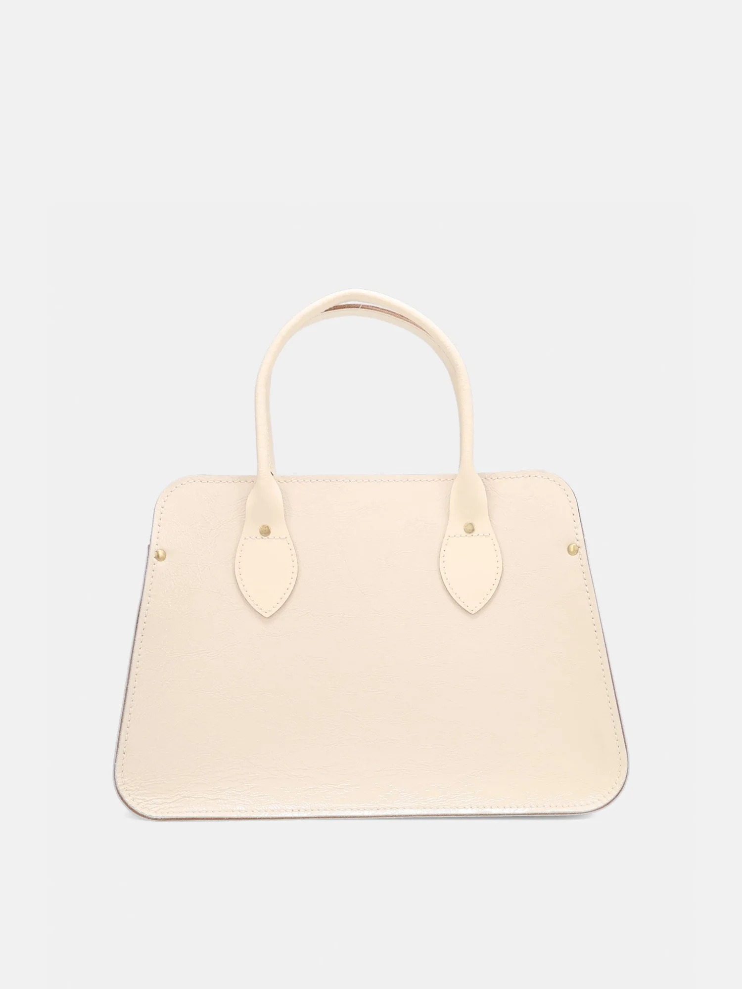 The Mini Work Bag - Vanilla Patent