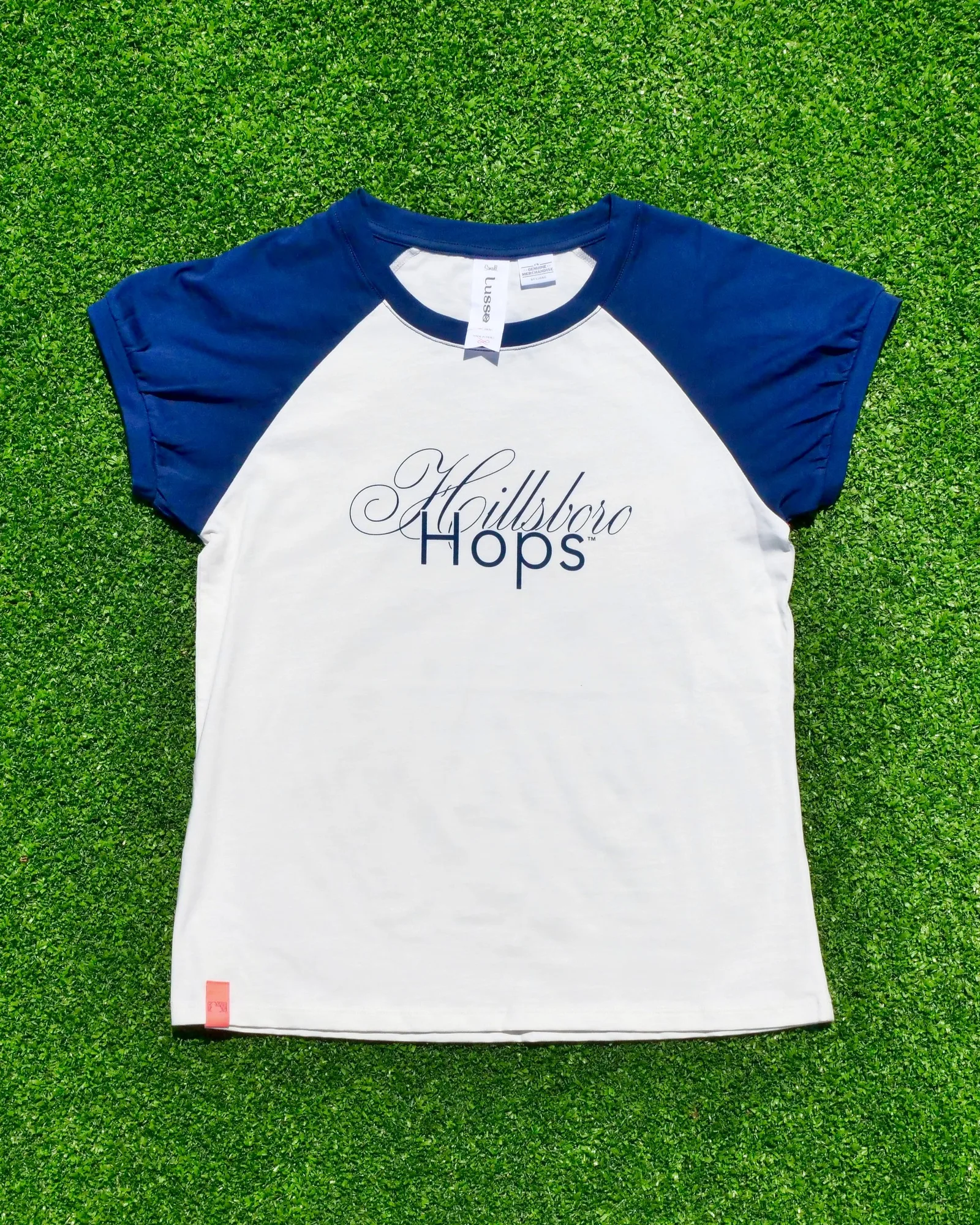 Lusso W's Violet Tee, Hillsboro Hops
