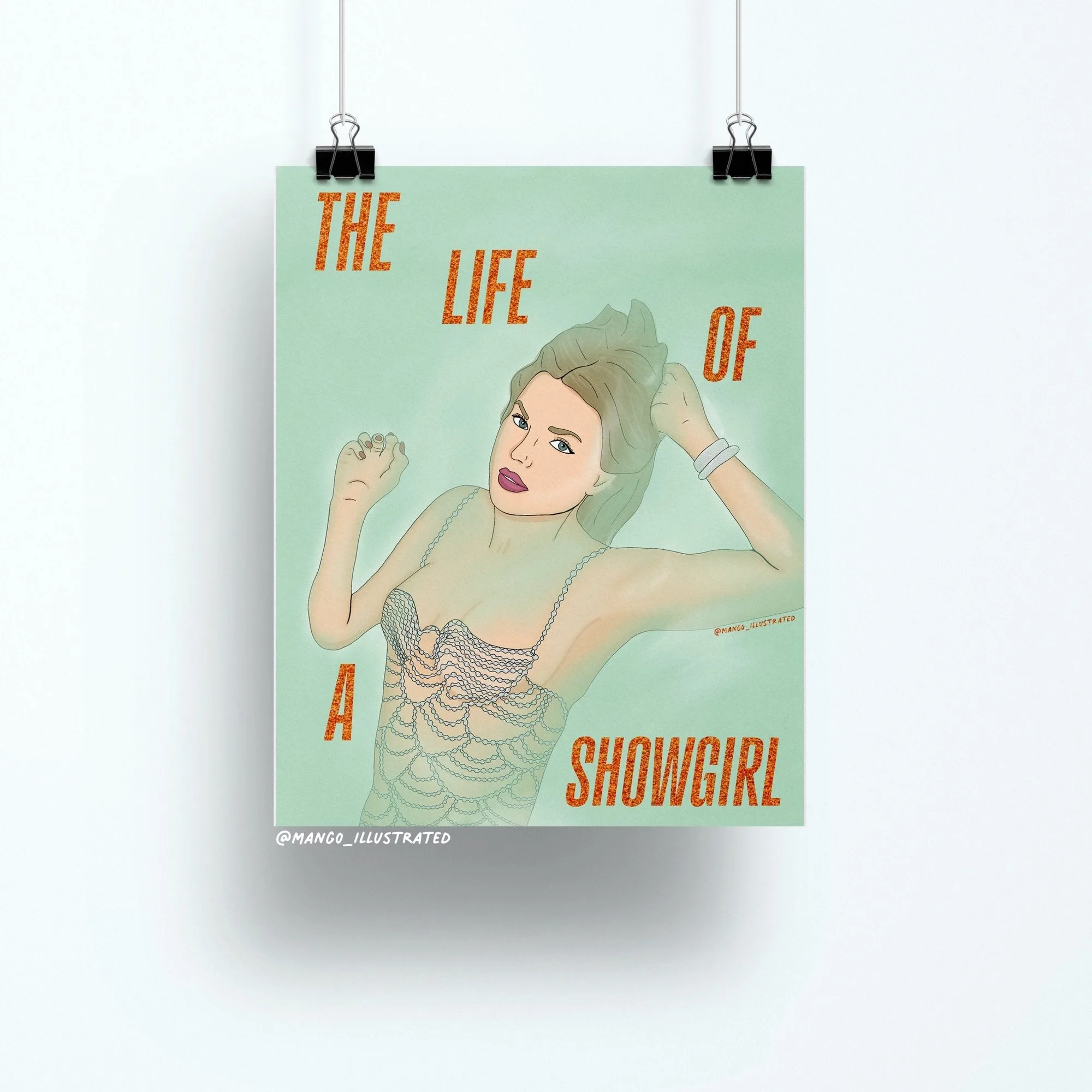 Impression d'art « Showgirl »