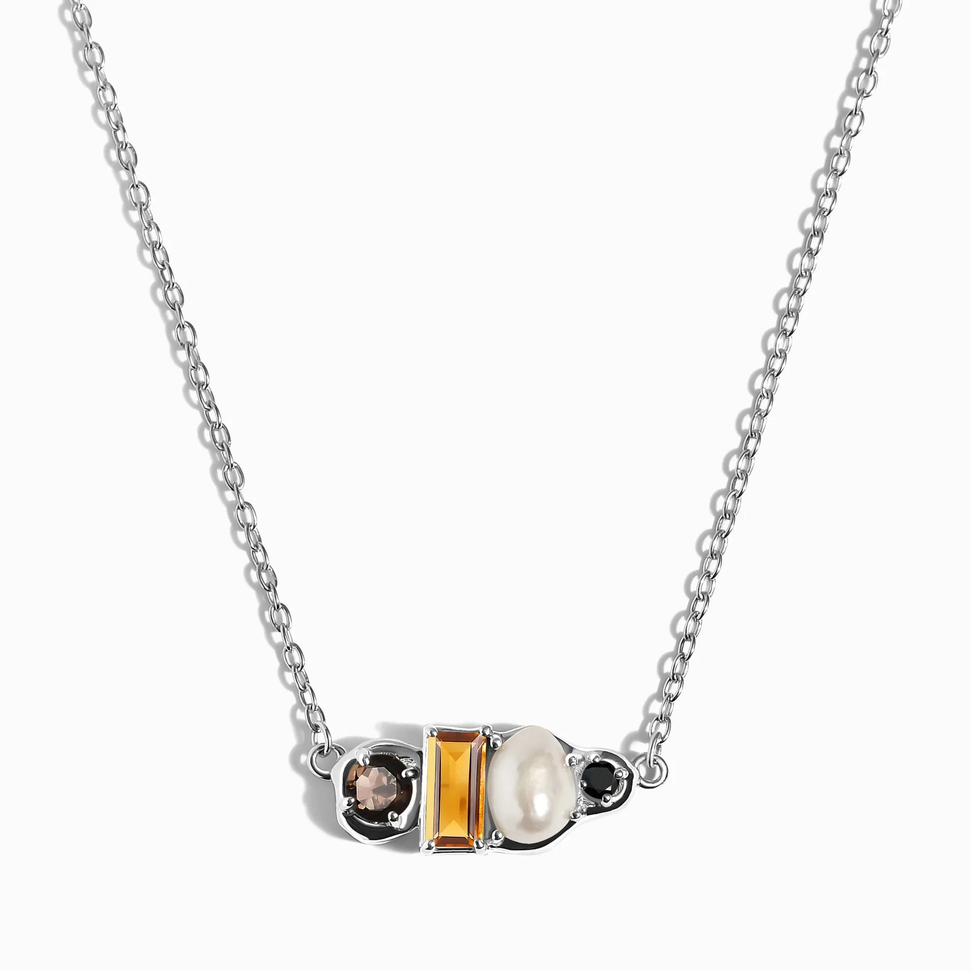 Collana di perle in citrino Madeira - Tesoro