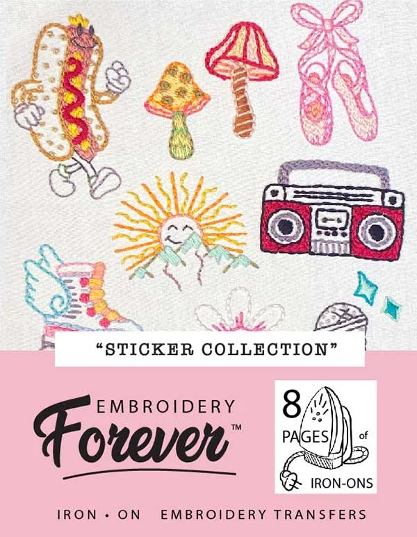 STICKER COLLECTION Embroidery Patterns