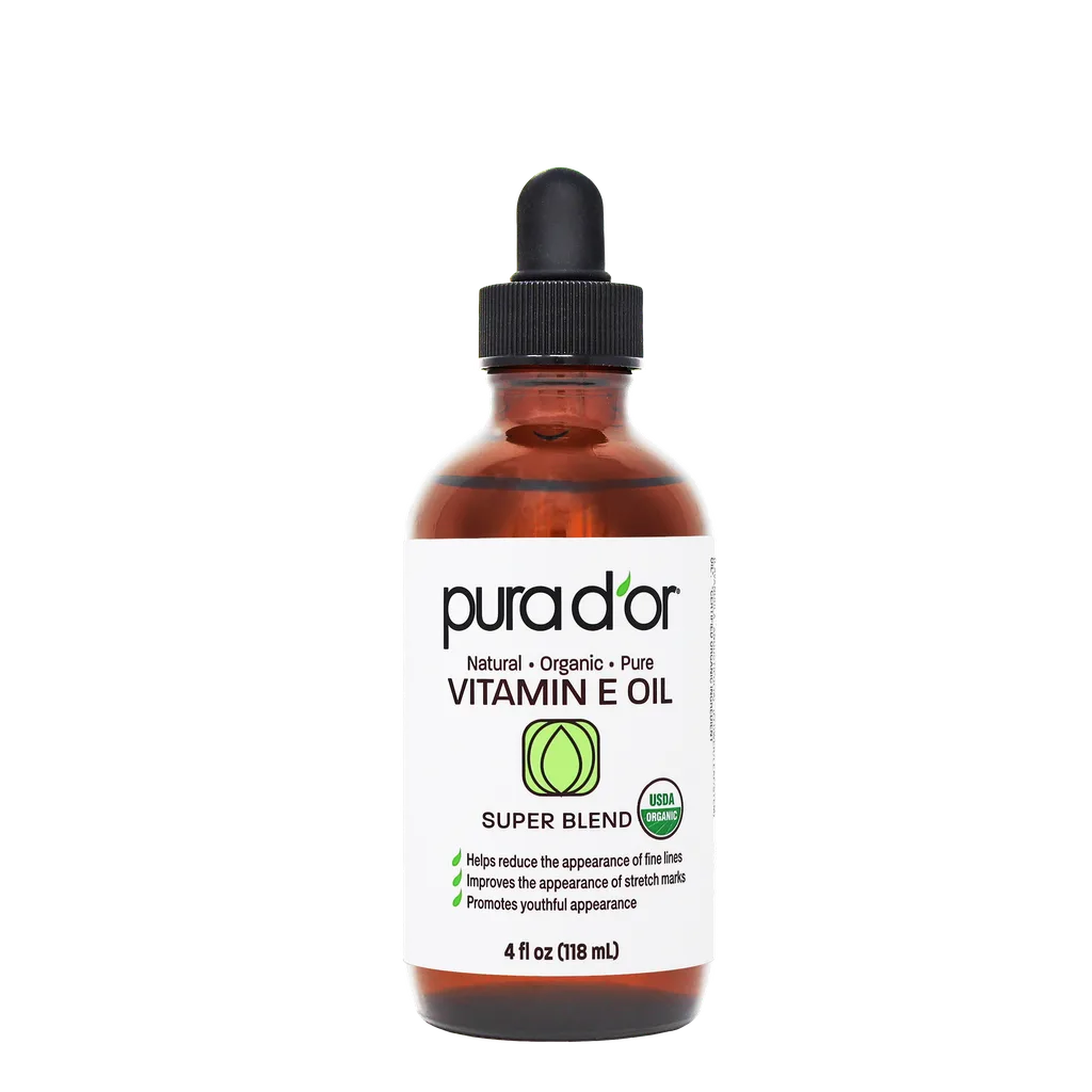 Certified Organic Vitamin E Oil 4 oz