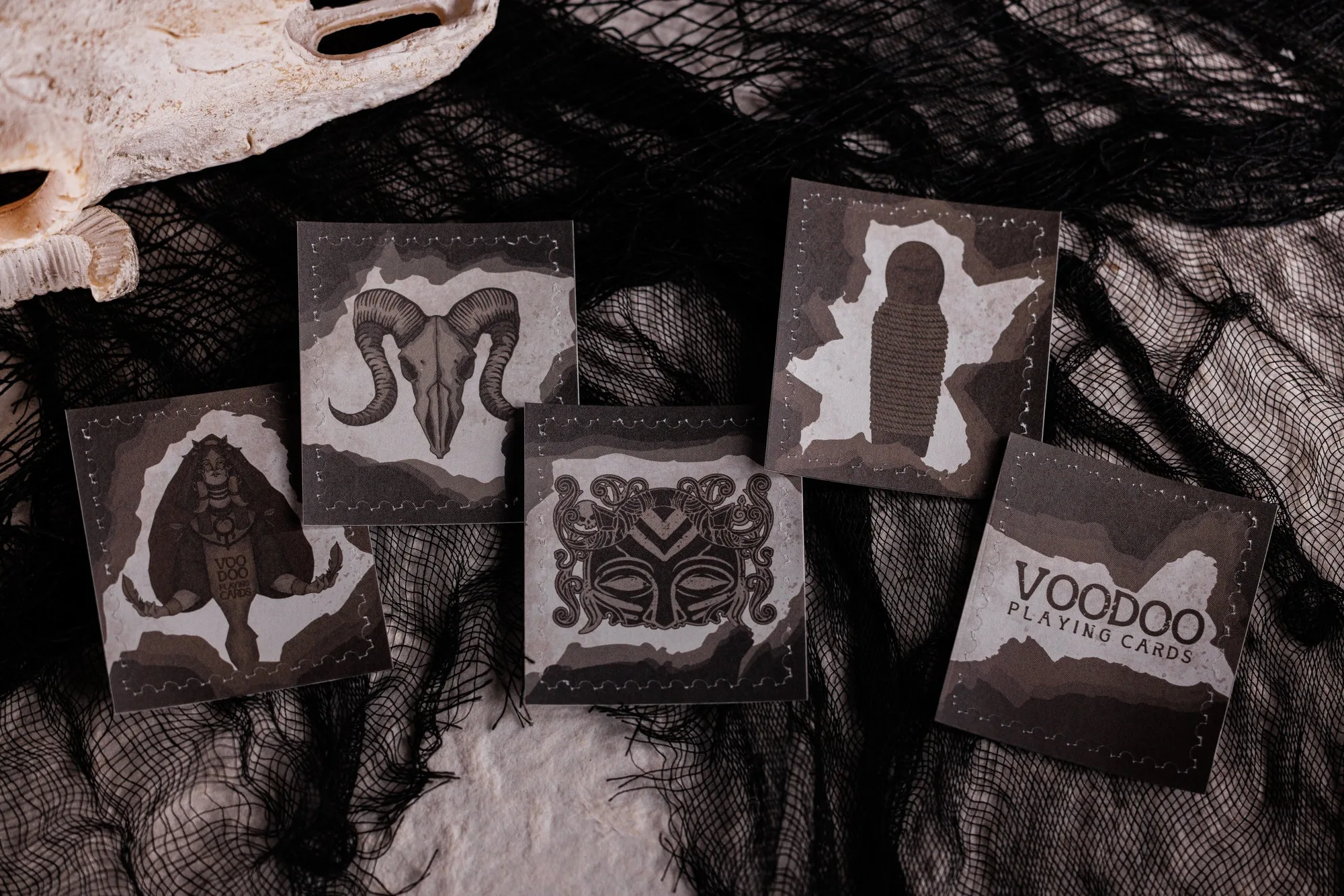 (PREORDER) Voodoo Playing Cards - Die-Cut Sticker Set