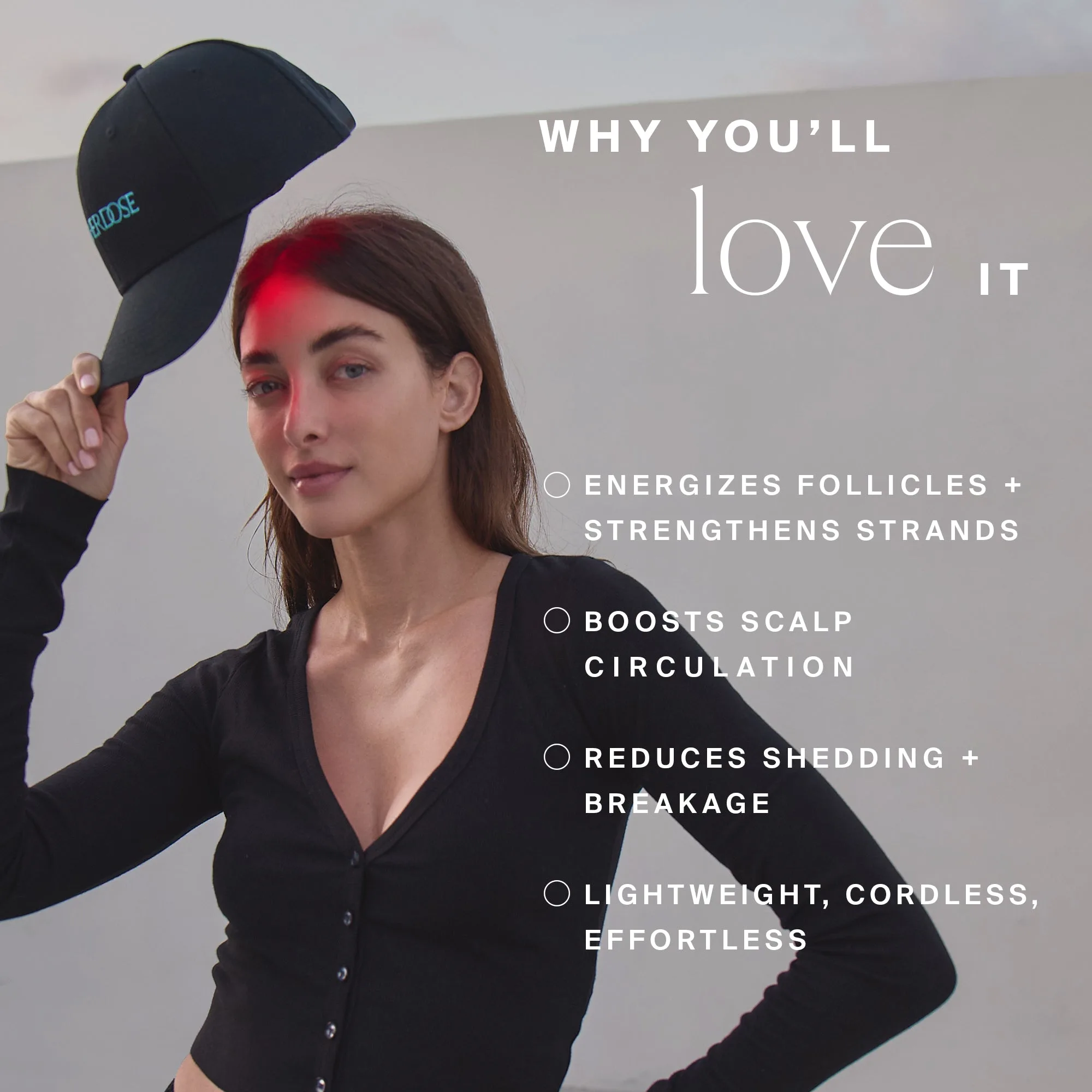 Red Light Therapy Hat for Hair Growth