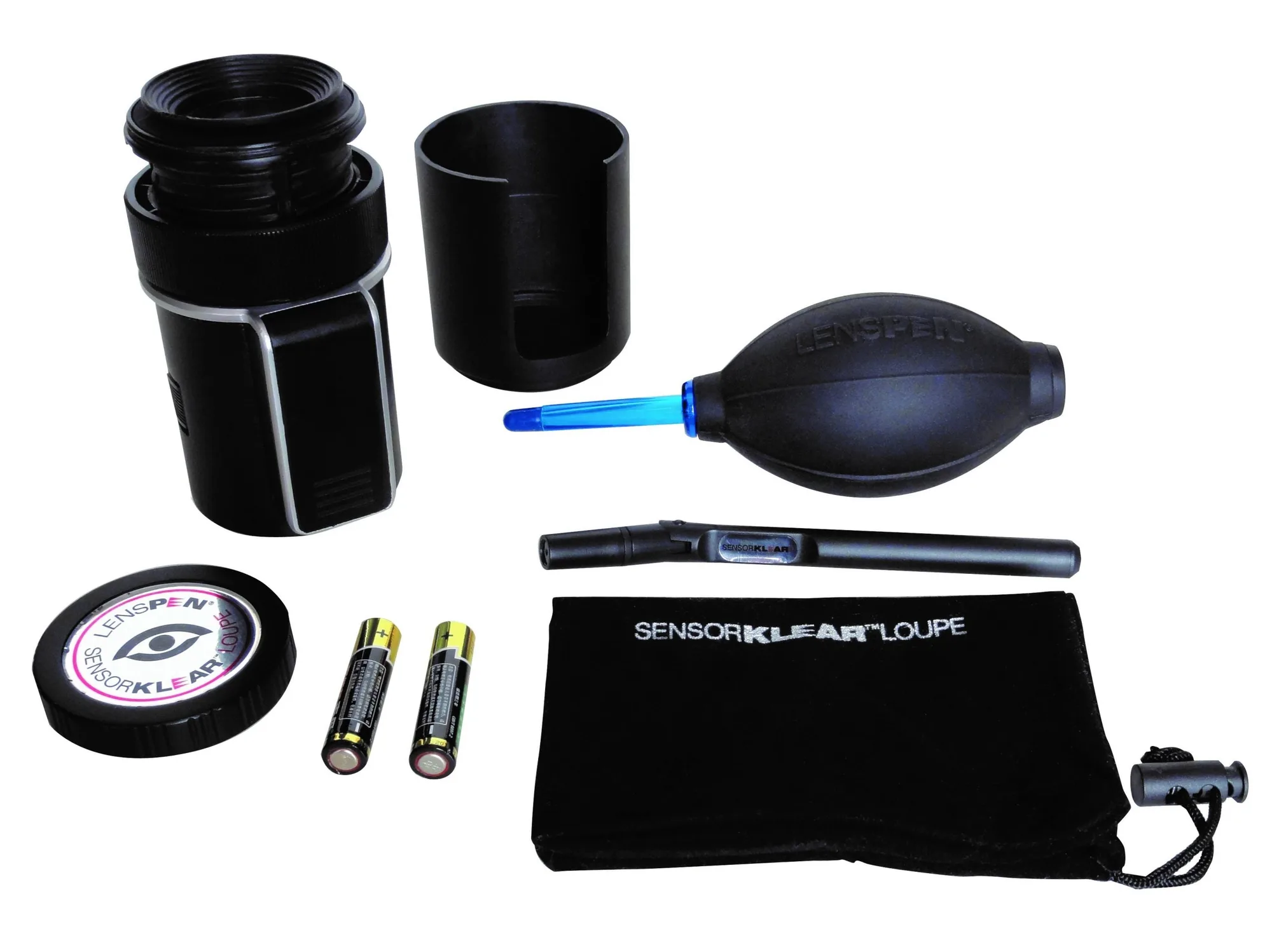 Drone sensoren reinigen met de SensorKlear Loupe Kit
