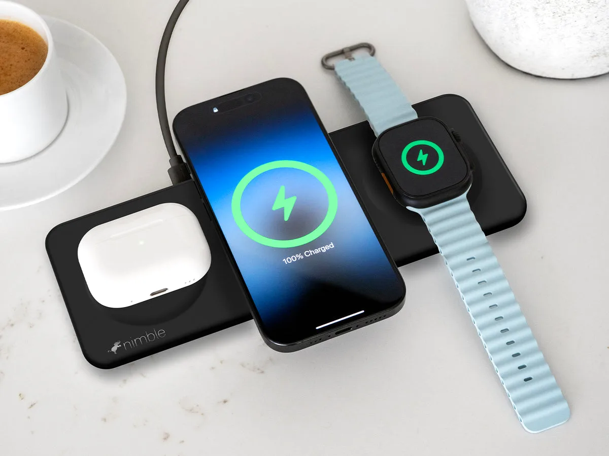 PODIUM 3-in-1 Wireless Charger (25W)
