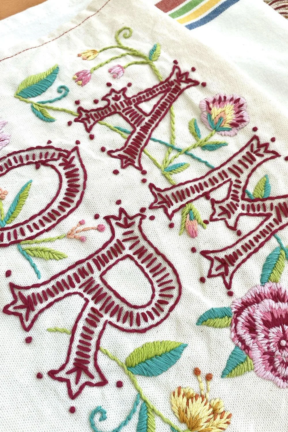 AMOR Embroidery Project Bag: What Fits & How to Use It