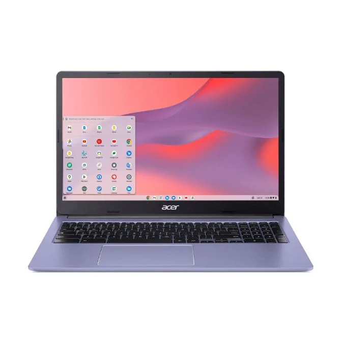 Acer Chromebook 315 15.6 inch Laptop Intel Processor N4500 4GB RAM 64GB eMMC Moonstone Purple (factory renewed)