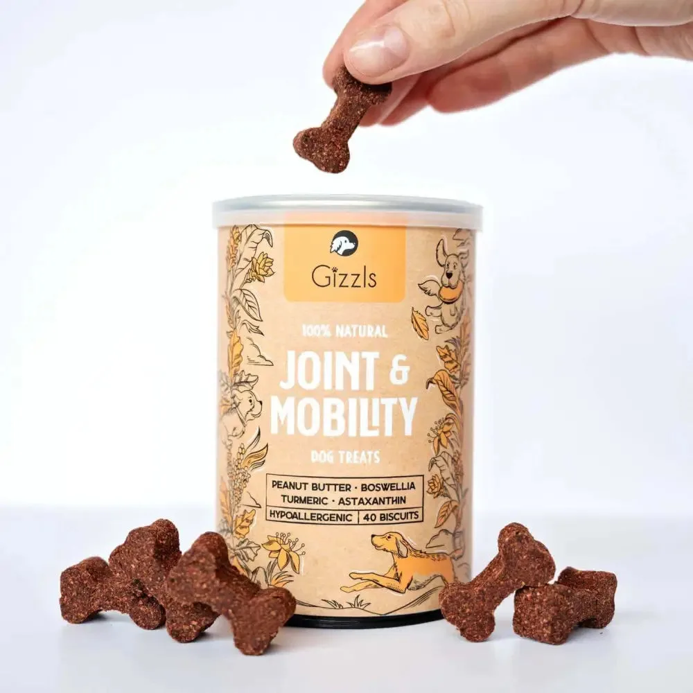 Gizzls 100% Natural Dog Treats For Joint & Mobility