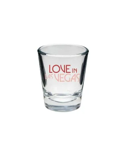 Love In Las Vegas Shot Glass