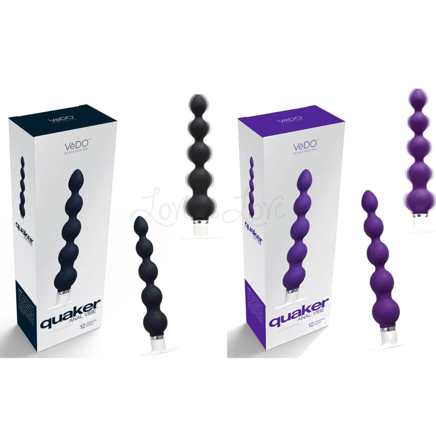 Vedo Quaker Anal Vibrating Beads