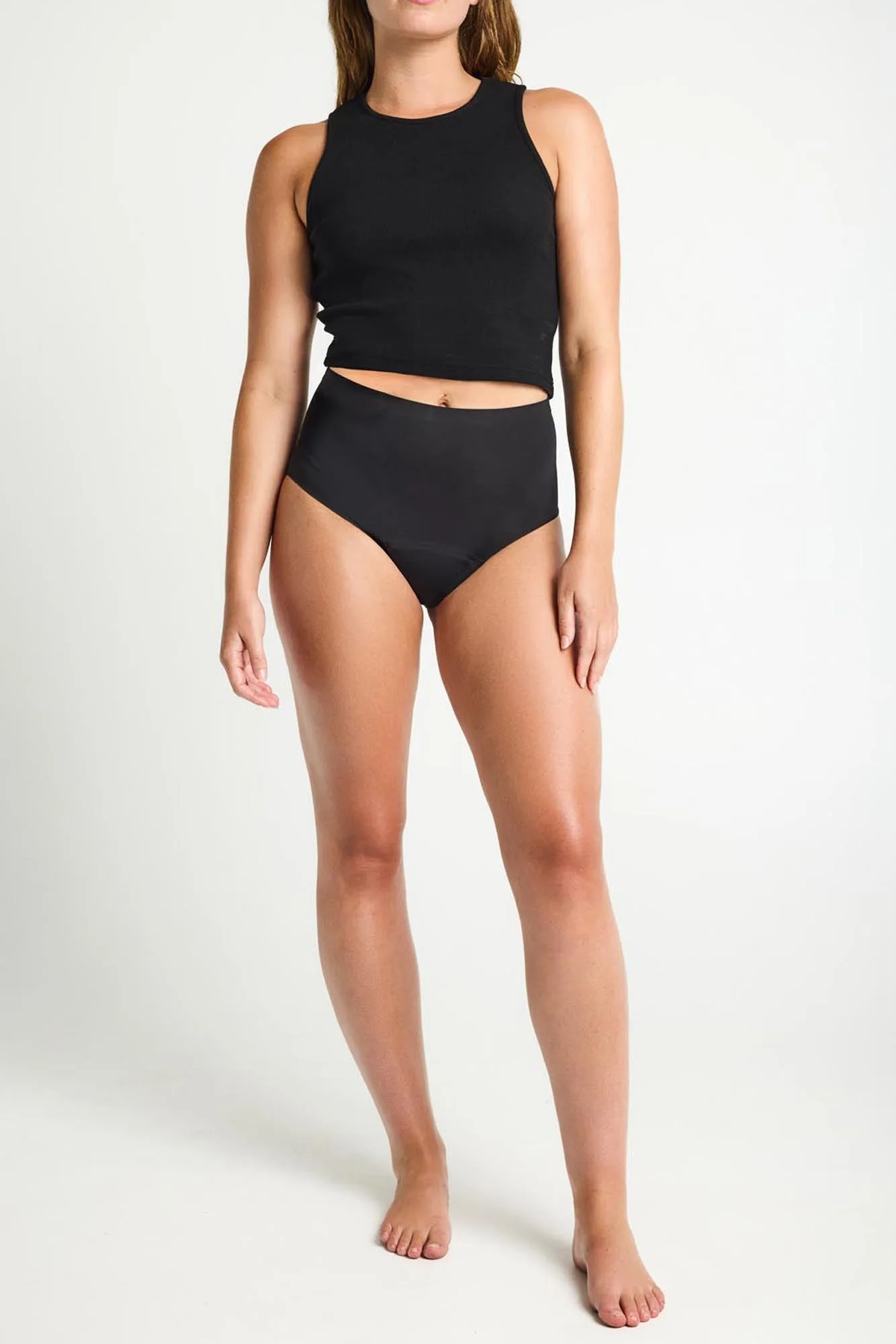 Nahtlos Full Slip Moderate Black