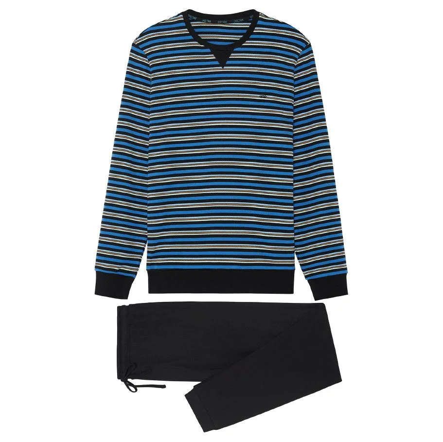 Don Long Pajama Set | Multicolor Stripes 402617-R023