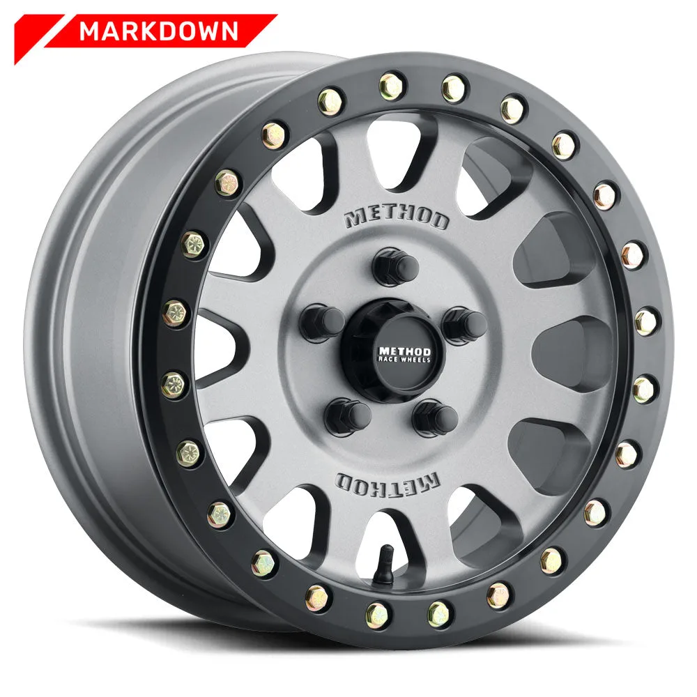 401 - Markdown | UTV Beadlock | Titanium - Mat Zwarte Ring