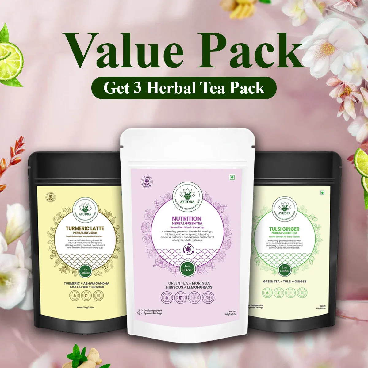 Dagelijks theeritueel met het wellness-essentials pakket