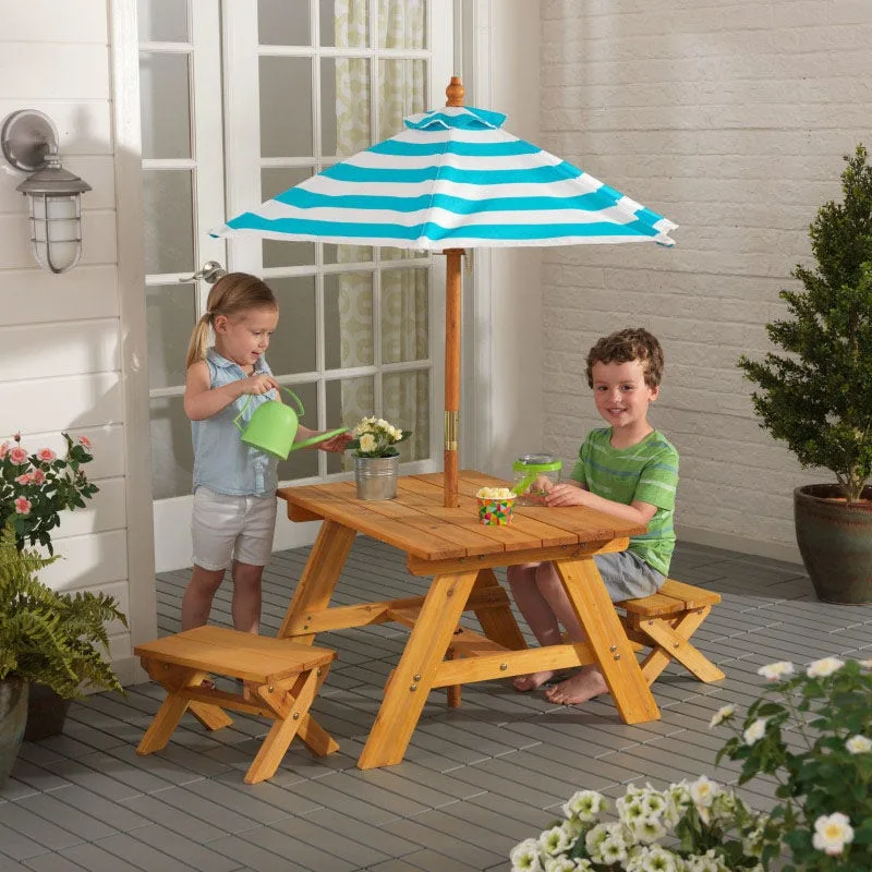 Outdoor Table with Benches & Umbrella: Assembly Tips