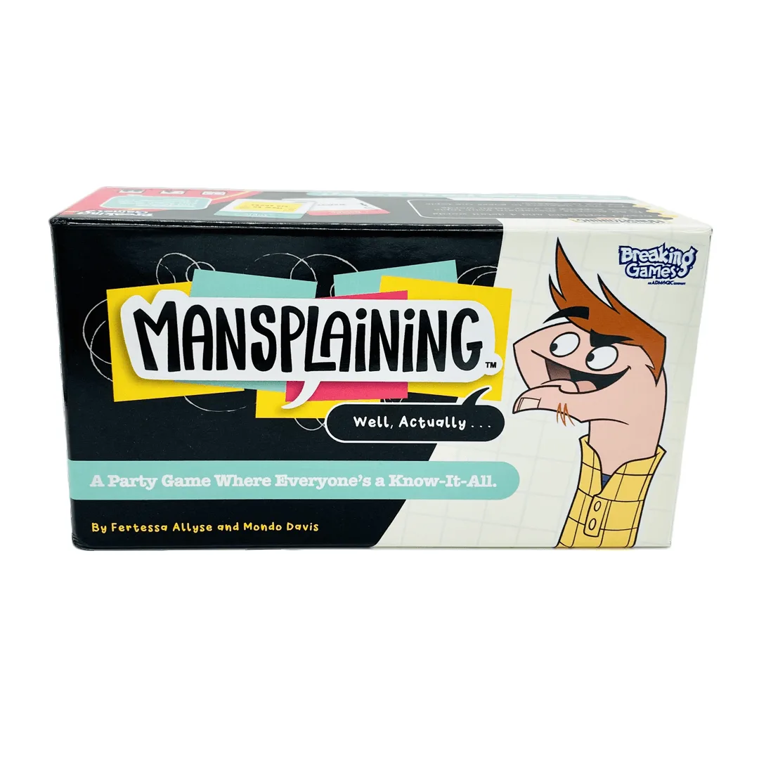 Juego de fiesta Mansplaining: preguntas frecuentes resueltas