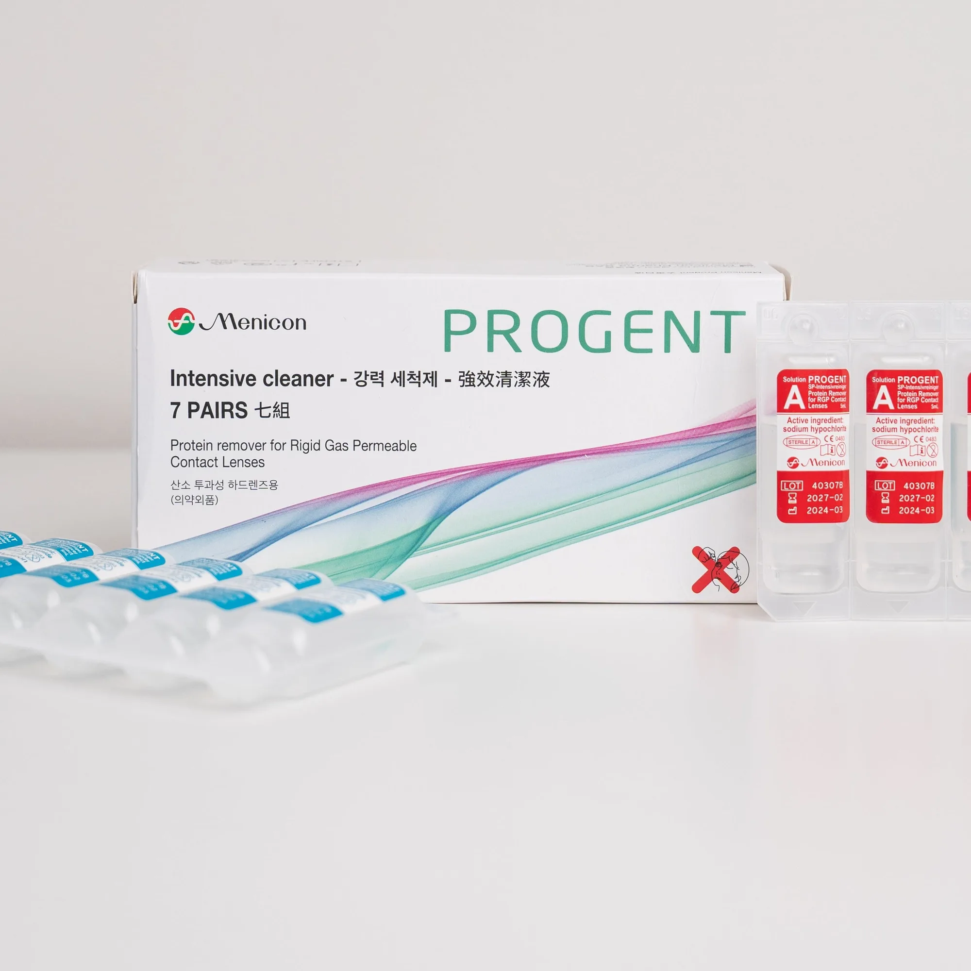 Cómo limpiar lentes RGP con Menicon Progent