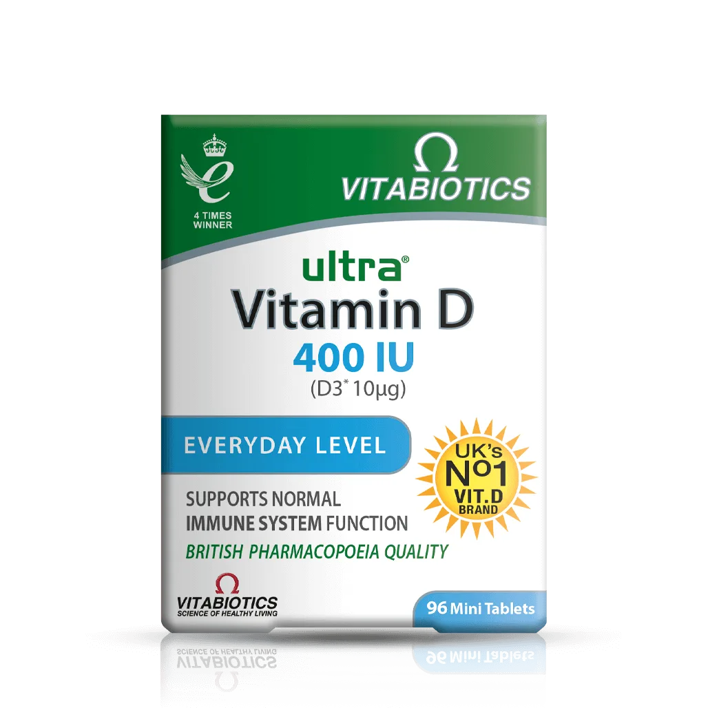 Ultra Vitamin D 400 IE: Tägliche Unterstützung für die Knochengesundheit