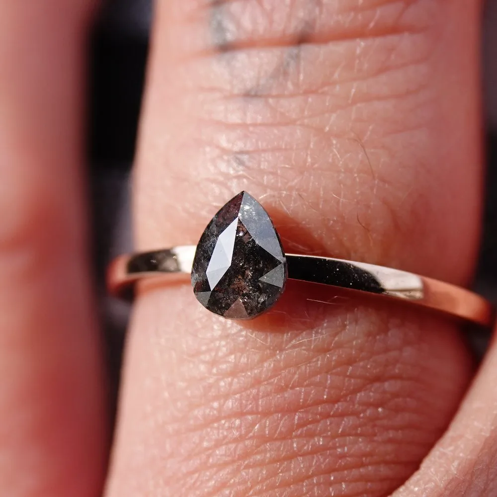 Salt & Pepper Diamond 0.46ct – SOLD