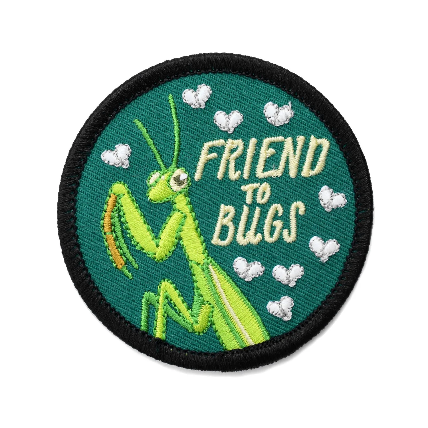 Friend To Bugs Praying Mantis Patch