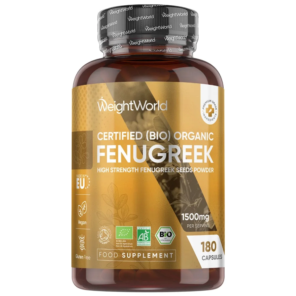 Zertifizierte (Bio) Bio-Bockshornklee-Kapseln