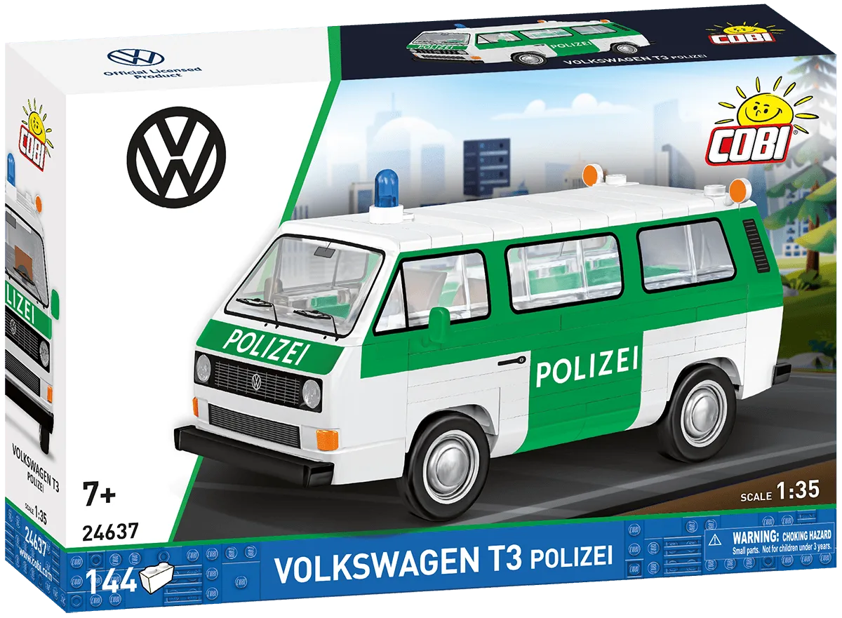 Consejos para construir furgoneta COBI VW T3 Polizei
