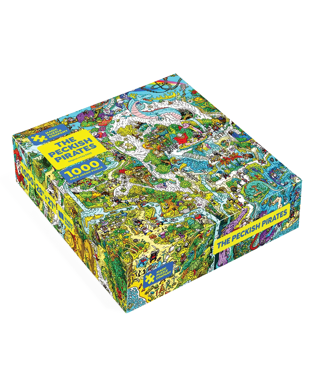 Hladoví piráti - 1000dílné kouzelné puzzle